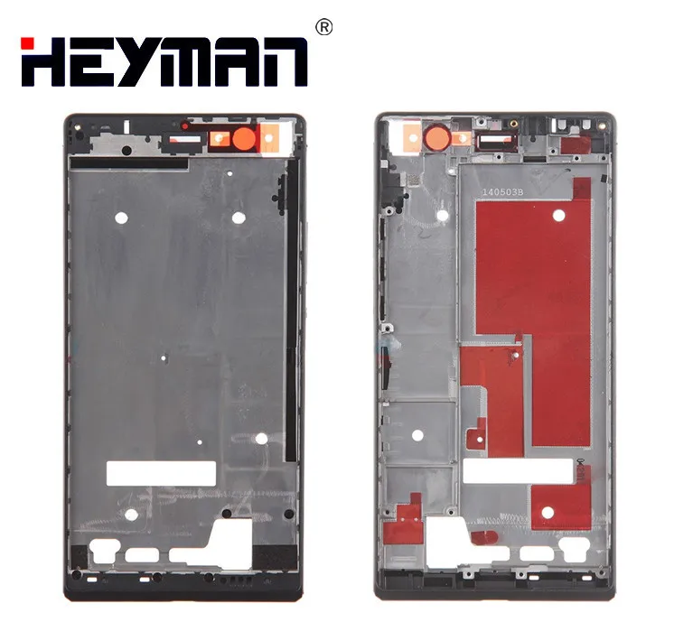 Black Frame Housing Корпус для huawei Ascend P7 P7-L10 экран средняя передняя рамка держатель рамка задняя крышка батарейный чехол - Цвет: Black Frame Housing
