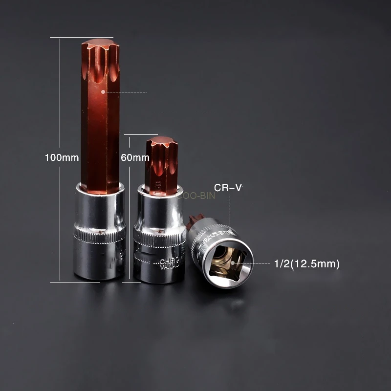 1/2 дюймов 60 мм Расширенный для пальцев искусственные бриллианты Т образный plum