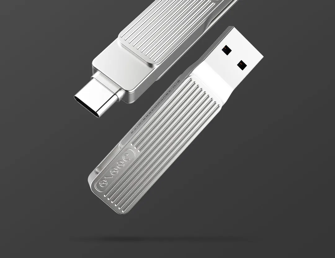 Xiaomi Youpin JESIS Тип с портом типа C двойной Интерфейс мобильного телефона U диск M1 360 Вращение Алюминий сплав Материал 120 МБ/с. может Применение приложение