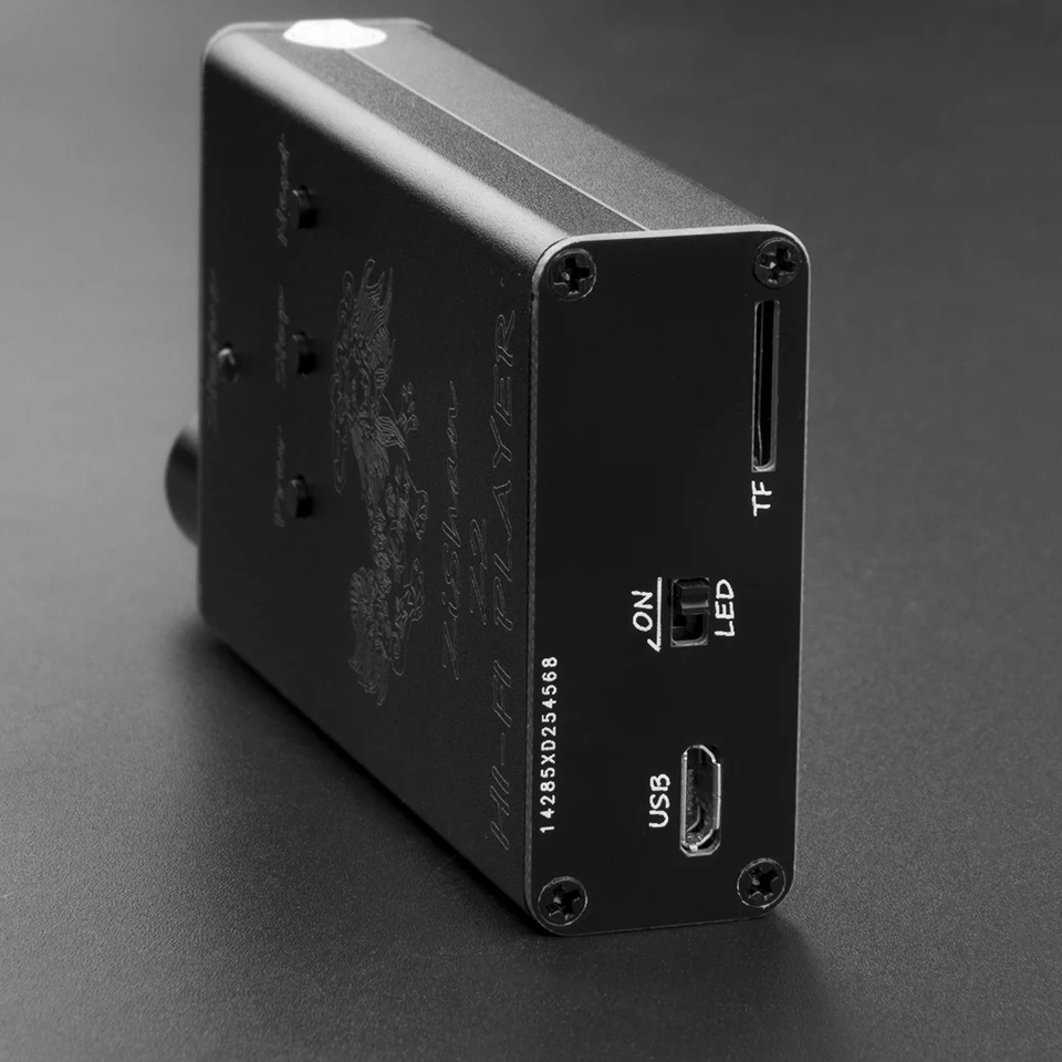 Wooeasy DIY MP3 Zishan Z2 плеер без потерь Музыкальный HiFi музыкальный Поддержка усилителя