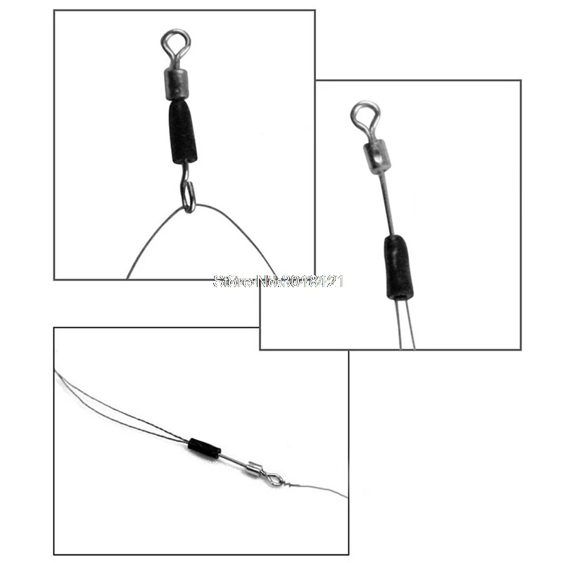 30 шт. рыболовные крючки с подшипником|bearing swivels|fishing connectorball bearing swivel |