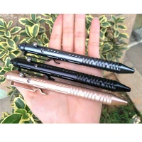 practical military tungsten steel head self defense glass breaker tactical pen for outdoor camp emergency kit ball point pen kit