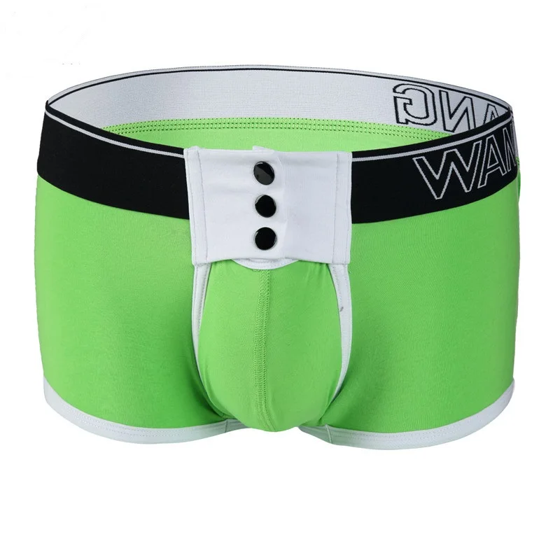 Трусы боксеры мужские длинные бесшовные из спандекса Размеры S M L XL|pouch trunk|long boxer