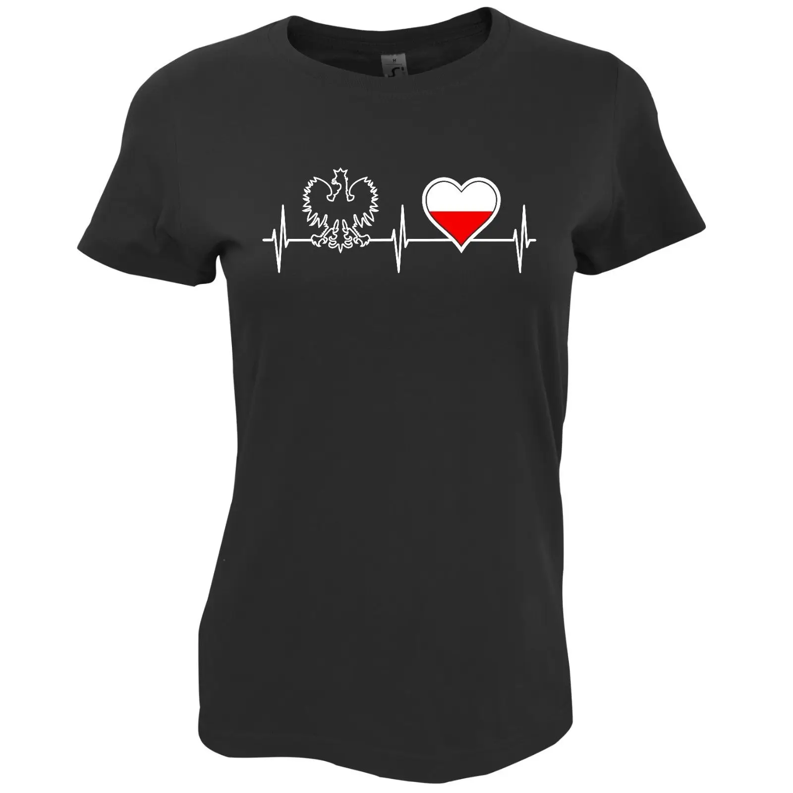 2019 горячая Распродажа модная женская патриотическая футболка польская с