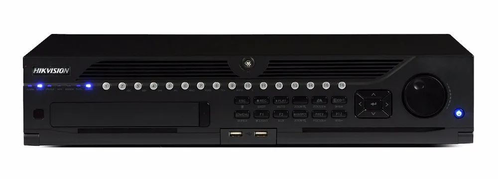 Hikvision NVR DS-9664NI-I8 12MP 64CH Поддержка 8 SATA H.265 английская версия сетевой