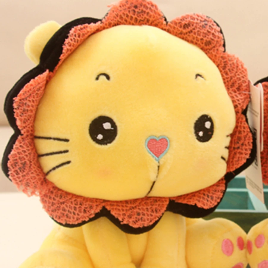 Mini Stuffed Animal Lion Soft Toy For Girls Birthday Gifts Children Baby Kawaii Cute Plush 70C0555 | Игрушки и хобби