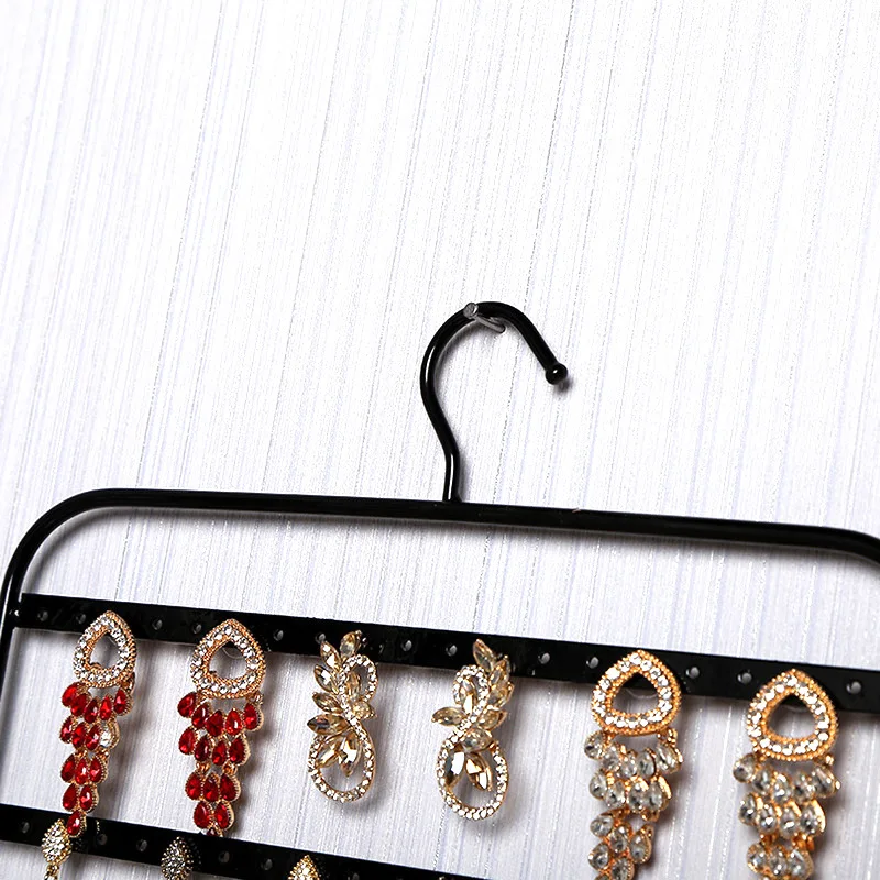 Jewelry Earring Necklace Hanger Holder Storage Organizer Packaging Display Rack Hooks Wall Mount Hat Key Hook | Дом и сад