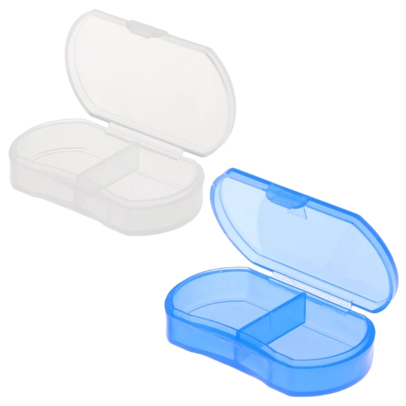 2 сетки коробка для таблеток держатель Медицина органайзер хранения Контейнер