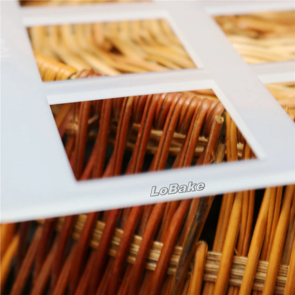 (2 шт./лот) высококачественные квадратные кубики с 12 полостями в форме клетки