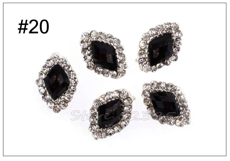 Новое поступление 3d украшение для ногтей горный хрусталь из алмазного сплава 10