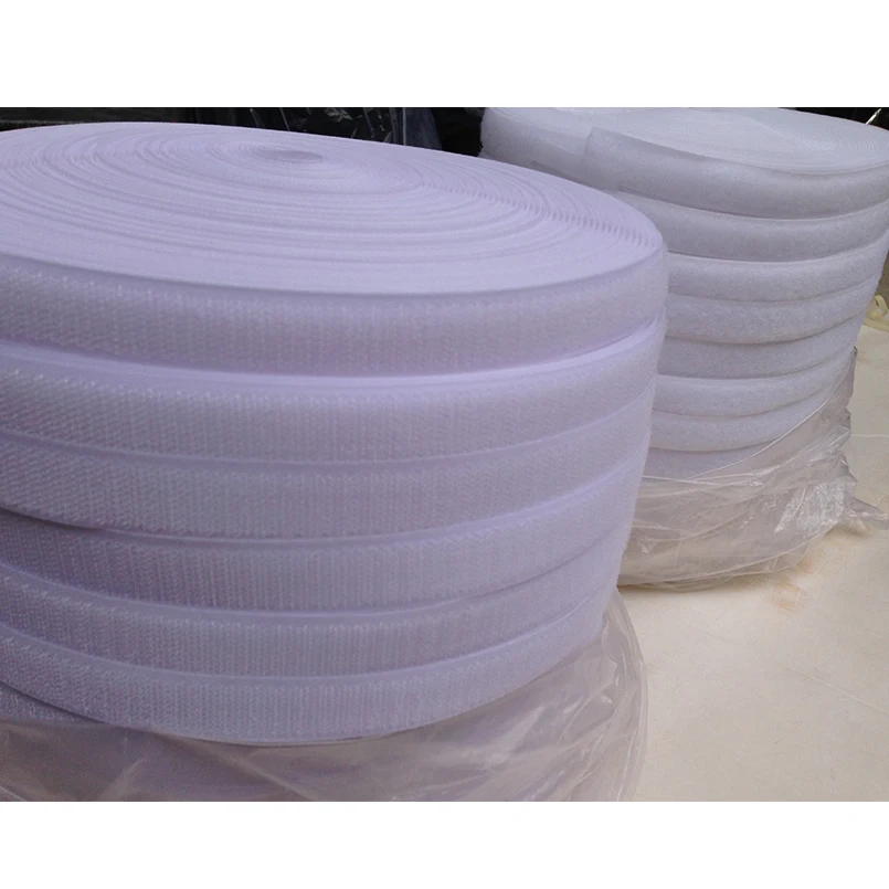 10 м белый круглый самоклеящаяся лента крепежа сильными крюк и петля нейлон