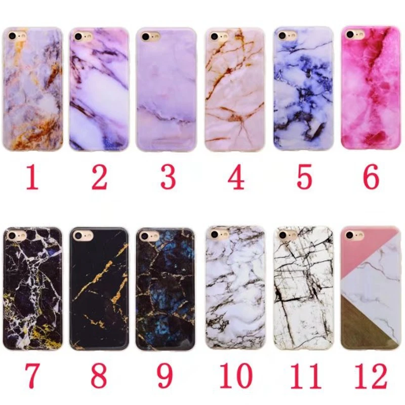 Гранит Мрамор рок мягкий чехол для iPhone 7 Plus 6 S P SE 5 5S силиконовые Натуральный