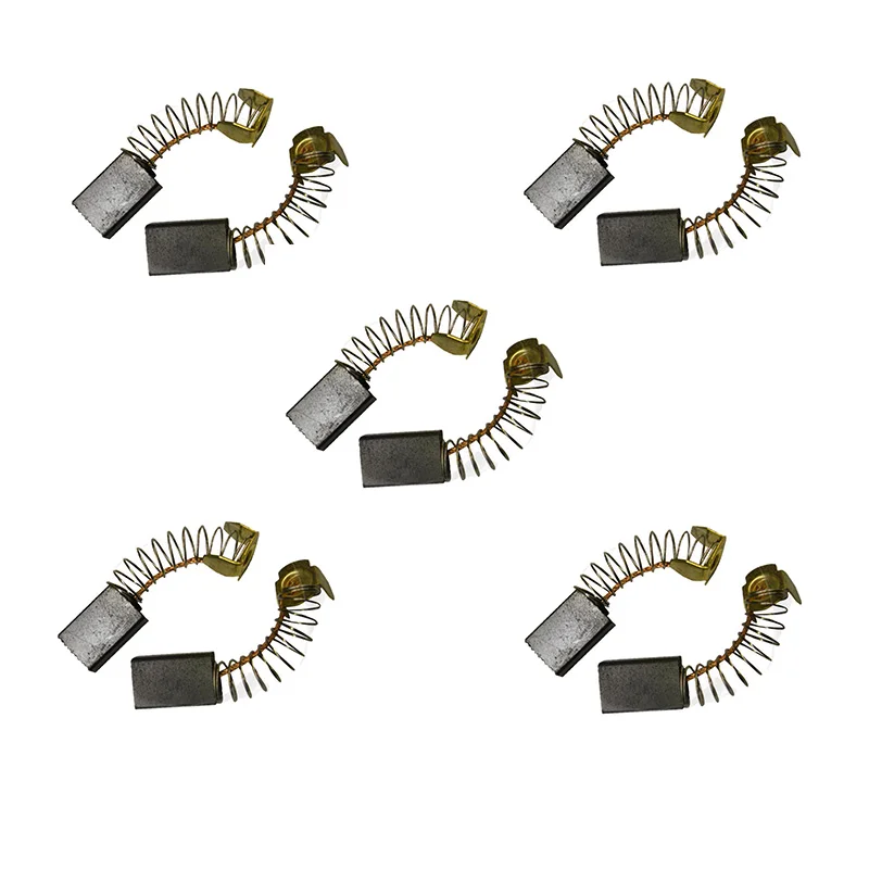 5 пар углеродных кистей 6x10x17 мм для электродвигателей Makita CB100 CB103|carbon brushes|electric motor