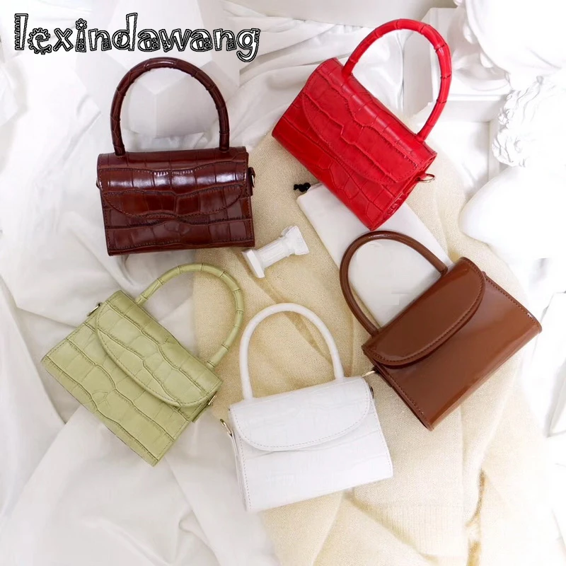 Винтажная маленькая мини-сумка для девочек летняя переносная Сумочка сумочка