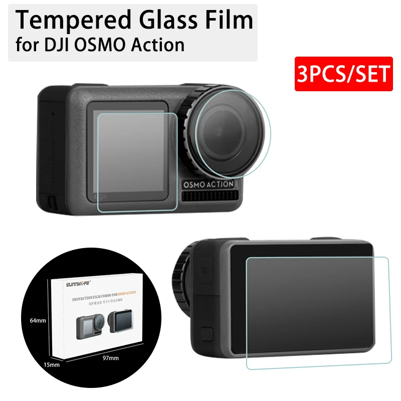 Закаленное стекло для камеры Защитная пленка объектива ЖК экрана Защита от