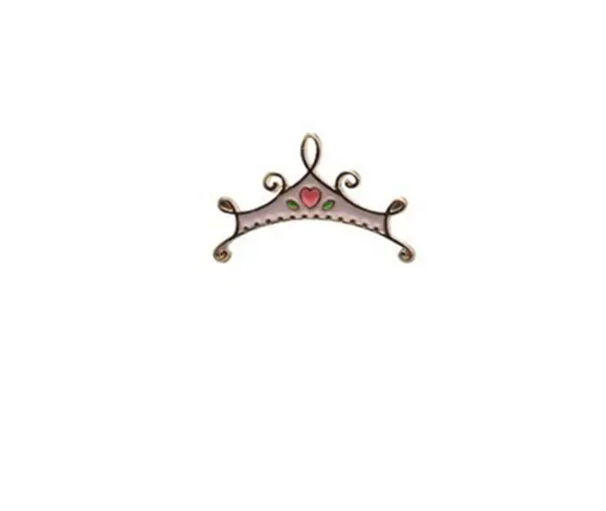 Yiustar 2017 Новая мода Корона Обувь Брошь контакты Jewelry аксессуары мультфильм металл