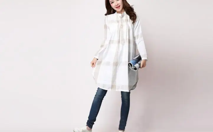 Сезон осень зима Очаровательная Женская юбка для беременных Платья из хлопка