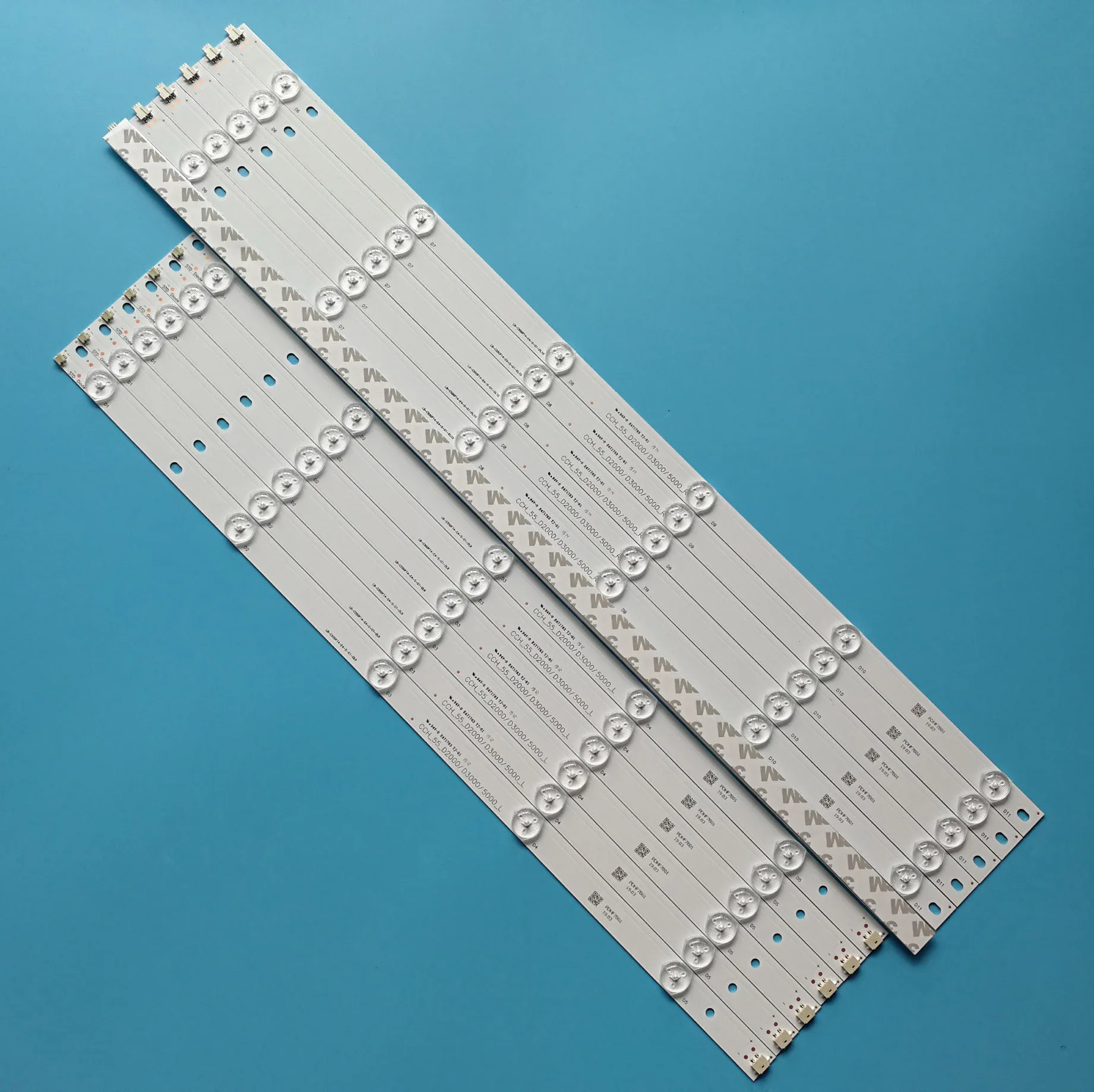 12 шт./компл. новые светодиодные ленты Совместимость LB-C550F14-E4-S-G1-L02/L03 LB-C550F14-E4-S-G1-DL5/DL6 LD1 LD2 DL9 DL10 55D3000 D2000