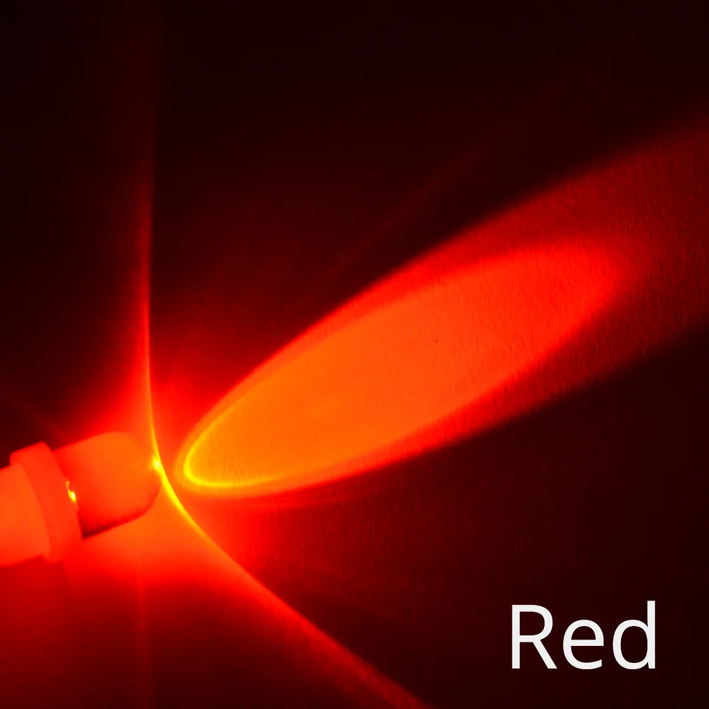Red Белый красные, синие Зеленый Желтый RGB T10 W5W 168 194 501 1smd автомобильный клиновидный светильник сторона приборной панели автомобиля номерной знак лампа багажника лампы AC/DC 12V - Испускаемый цвет: Red