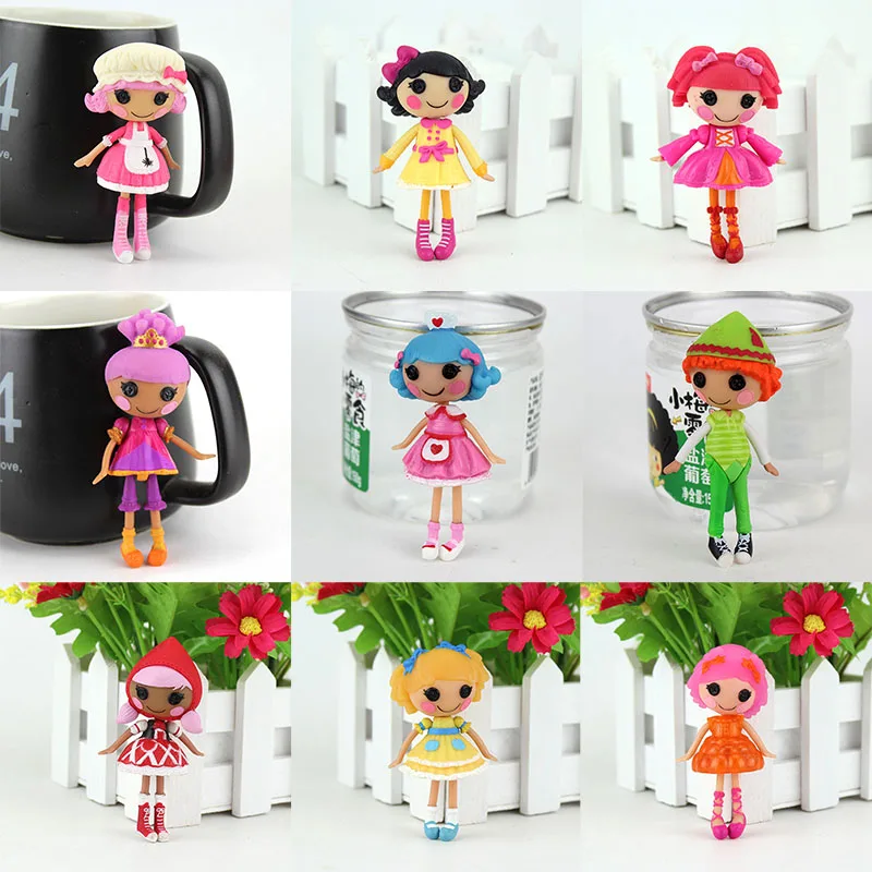 9 шт./компл. 3 дюйма оригинальные куклы MGA laloopsy Мини для девочек игрушка|Куклы| |