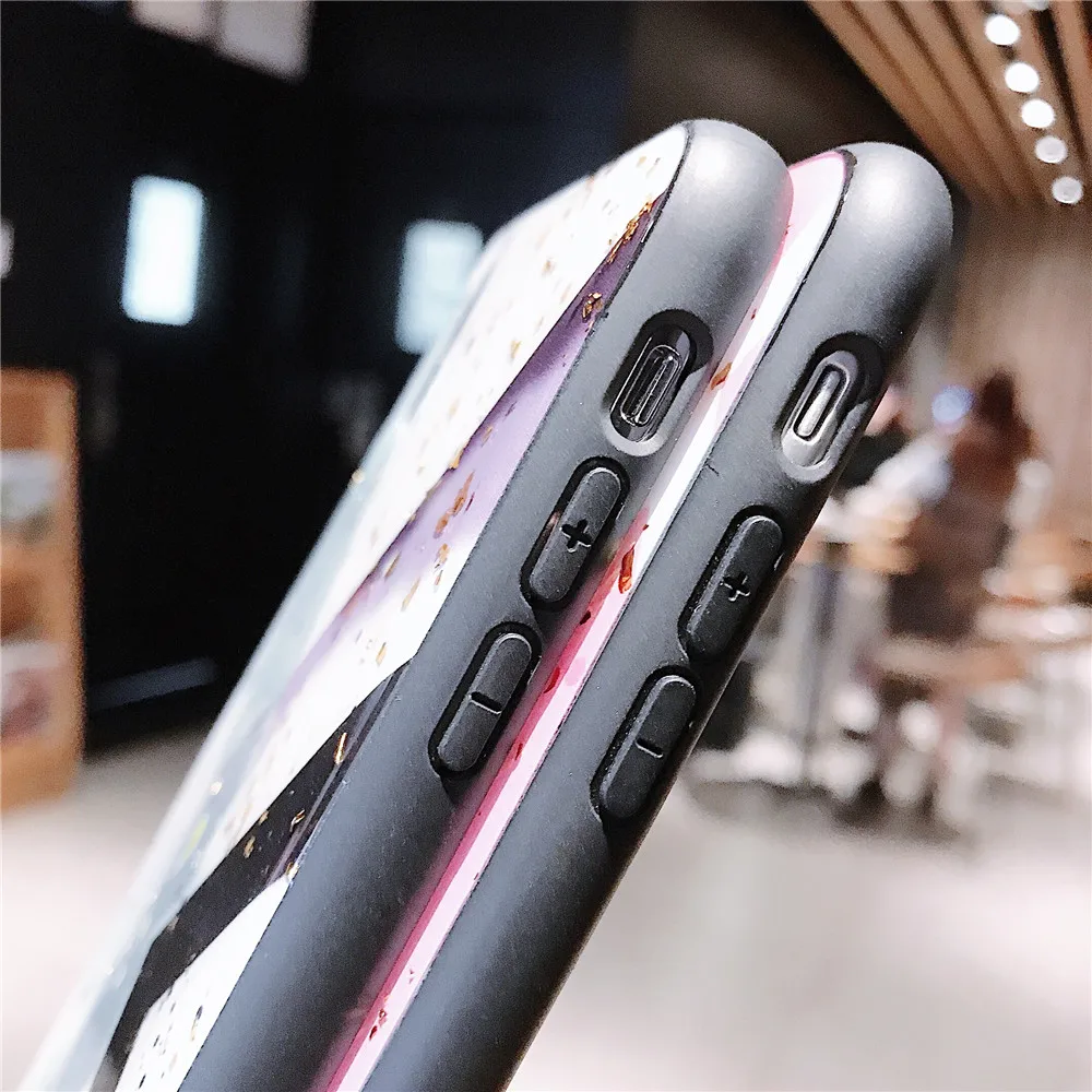 Для Xiaomi redmi Note 6 6A 6a Чехол Мягкий силиконовый чехол для Pro Fundas блестящий золотой