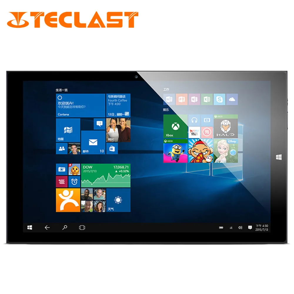 Teclast TBook 16 11.6 &quot двойной загрузки Windows 10 + андроид 5.1 интел вишня трейл-камеры Z8300 4
