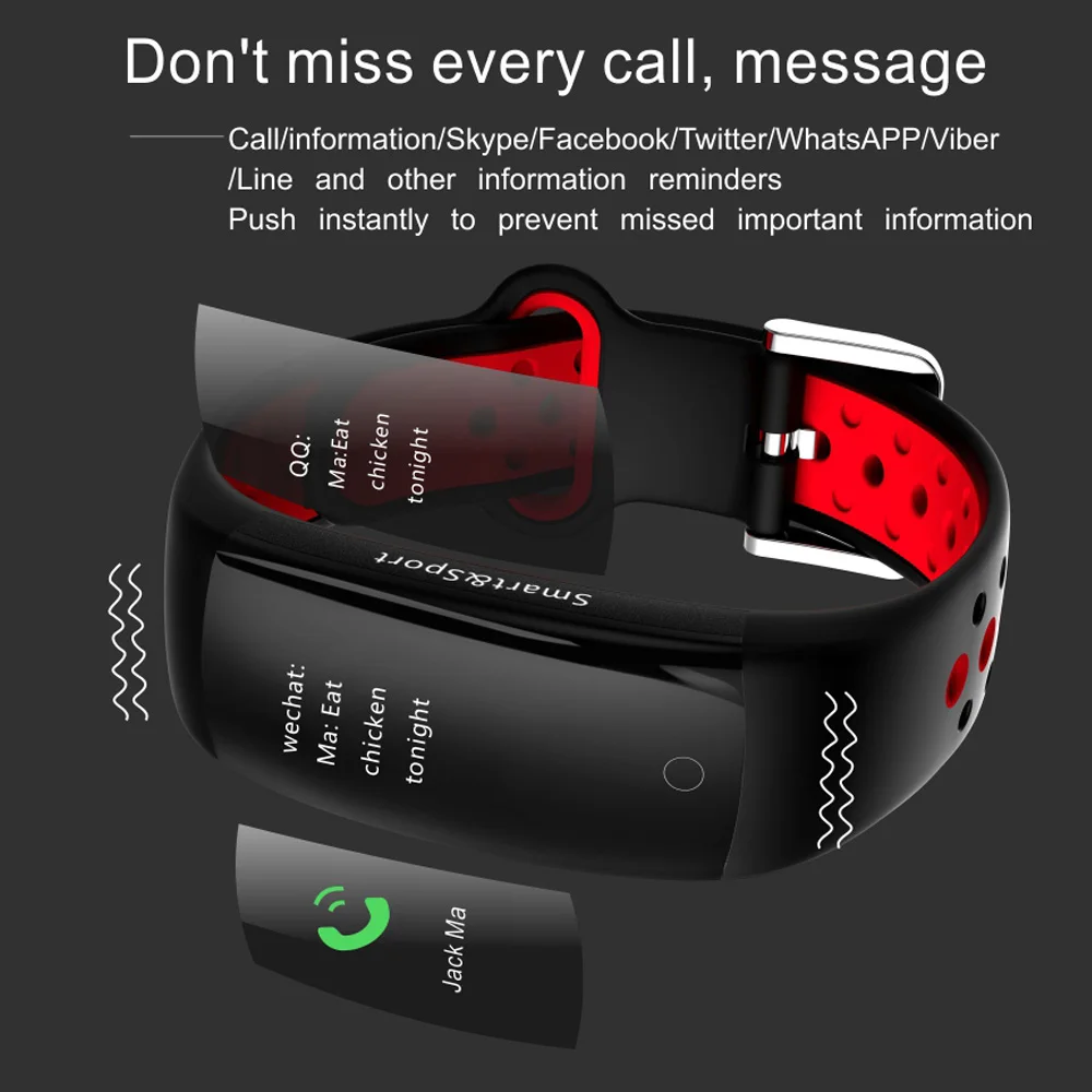 Умные часы Мужские Цифровые спортивный фитнес-браслет Bluetooth шагомер калории IP68