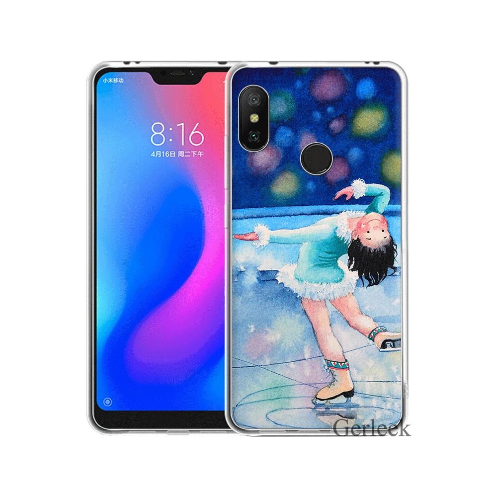 Чехол для телефона с фигурным катанием Xiaomi Redmi Note 3 Pro 4 4X 5 6 5A Prime|Чехлы-накладки| |