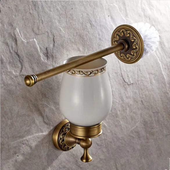 All copper bathroom toilet brush holder suits Archaize drink Bathroom hardware accessories Toilet | Обустройство дома