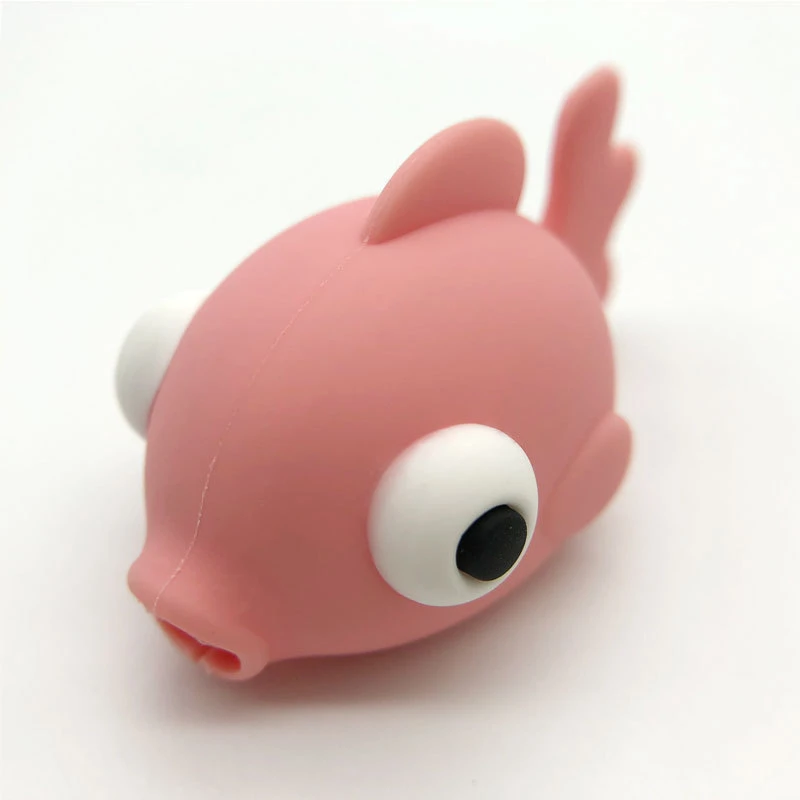 Новый кабель bite Dinosaur USB защита для кабеля &quotукус&quot Рыба органайзер мобильного