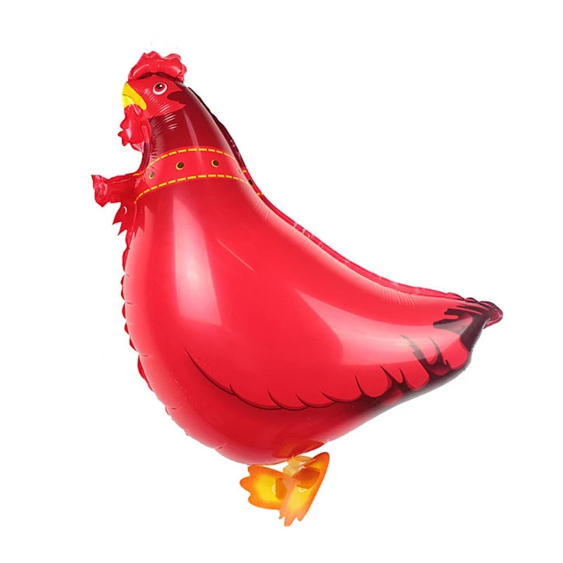 cock 1 шт., прогулочные воздушные шарики в виде животных, милая кошка, собака, панда, динозавр, тигр, воздушные шары для домашних животных, игрушки для детей, игрушки для отдыха на открытом воздухе, подарок на день рождения - Цвет: cock