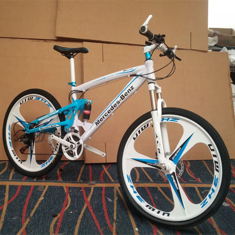 Складной горный велосипед 26 дюймов 21 Скорость 24 скорость 27 двойной дисковый