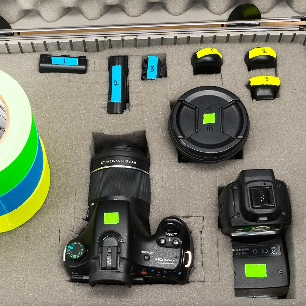6 Упак. Blacklight краски маскирования UV реактивный флуоресцентный неоновый клейкие