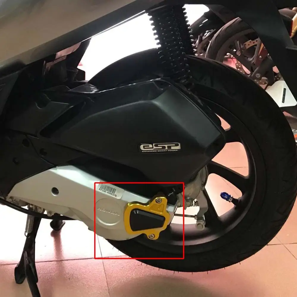 5 цветов мотоцикл модифицированный ЧПУ PCX 150 125 защита двигателя накладка протектор для Honda PCX150 PCX125 части