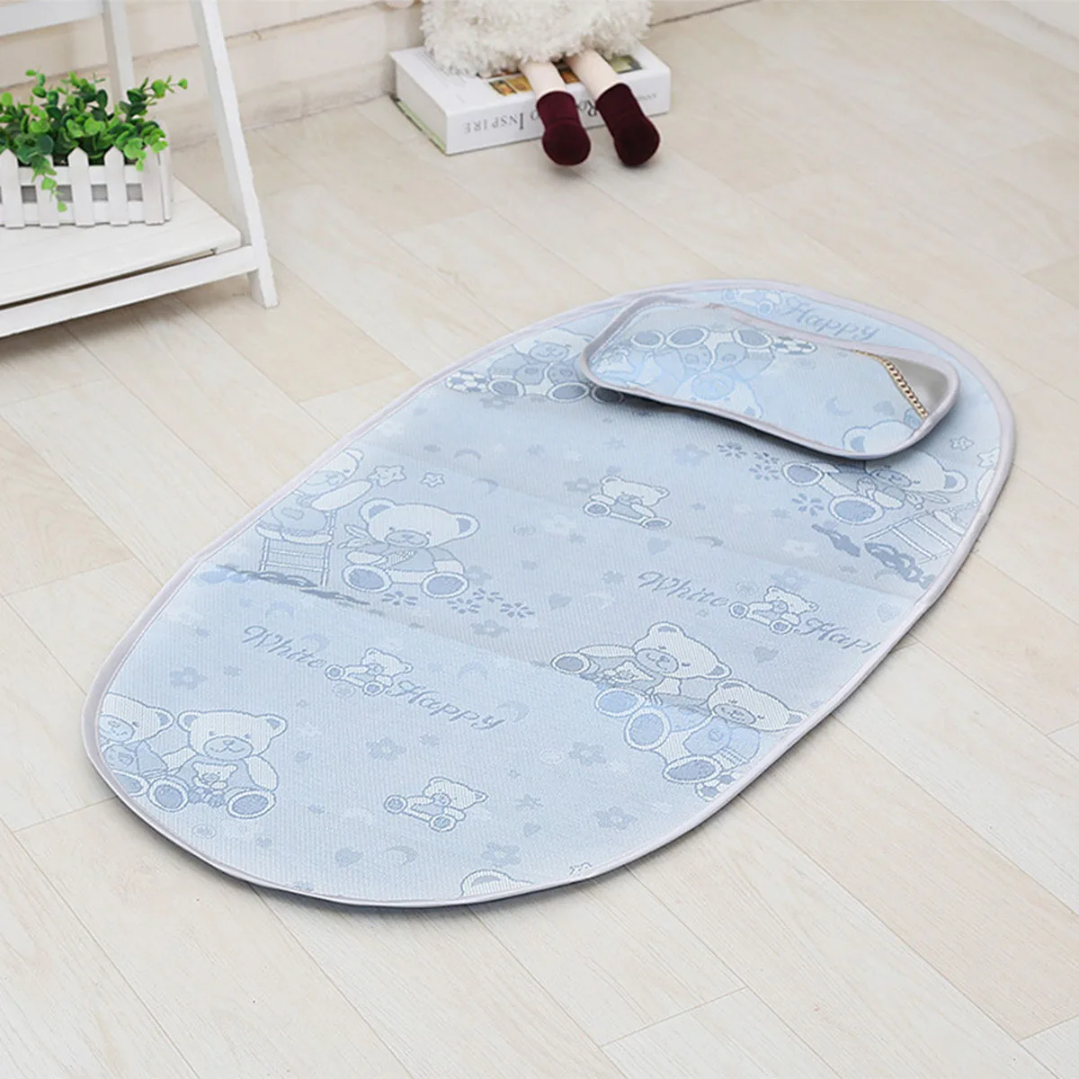 Портативная складная детская кровать 2 шт./лот для детей 0 24 месяцев с сеткой