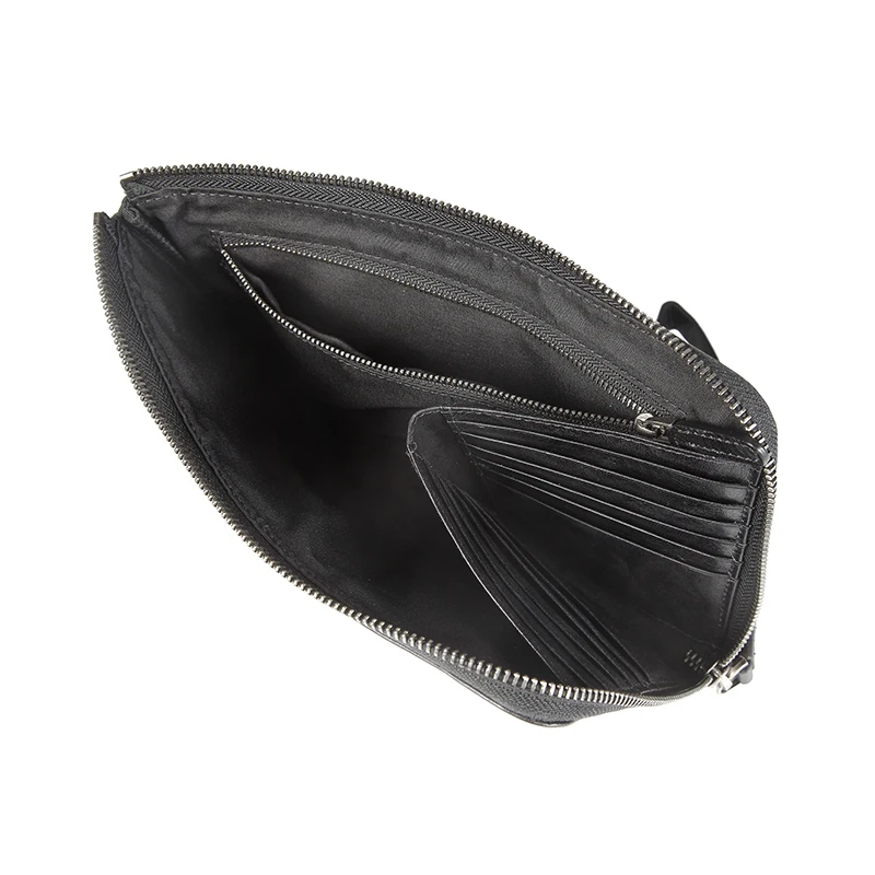 Длинный кошелек из натуральной кожи для мужчин Роскошный Многофункциональный