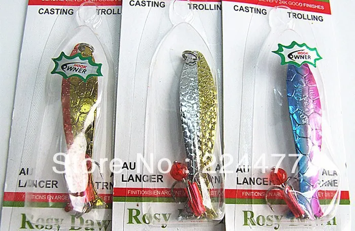 Блесна ложка двухразмерная из чистой меди 6 2 см/4 7 г|fishing tackle|spoon baitmetal lure |