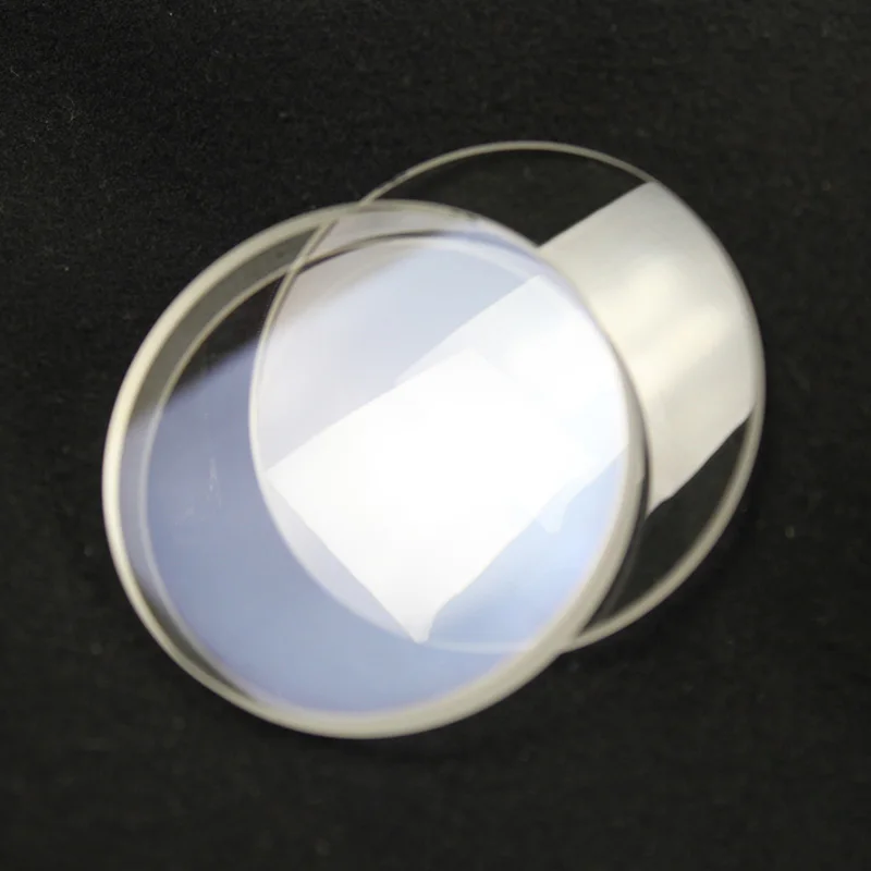 Один комплект оптического стекла диаметром 60 мм фокусное расстояние 700 выпуклая