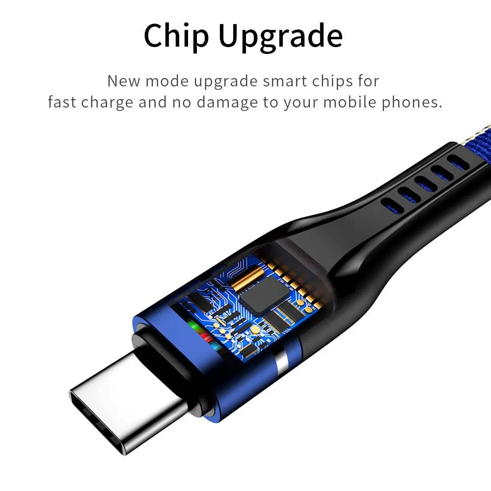 Кабель SIMVICT USB Type C для кабель Samsung S9 Xiaomi Мобильный телефон USBC Быстрая зарядка