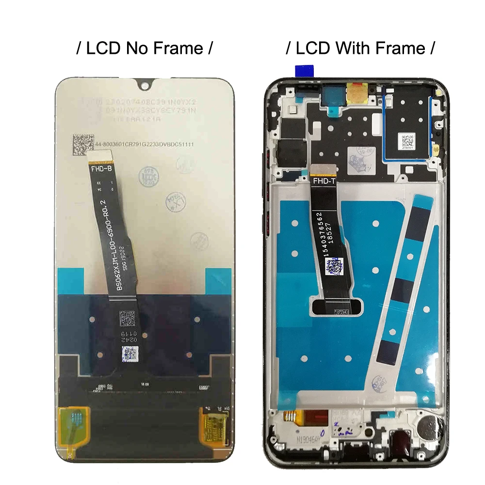 ЖК-дисплей с рамкой для huawei P30 lite Экран дисплея с сенсорным экраном дигитайзер в сборе Nova/4e полный ЖК-дисплей MAR-LX1M MAR-L01A MAR-LX1A MAR-L22A