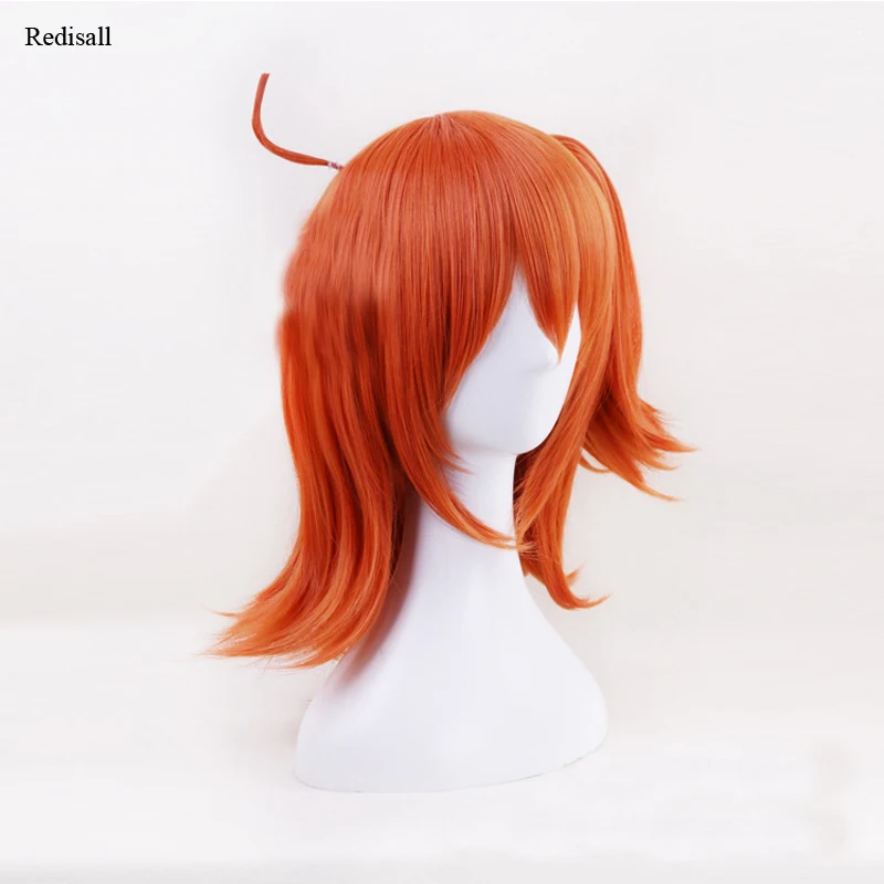 FGO Fate Grand Order Gudako Fujimaru Ritsuka оранжевый парик базовый + косичка Хэллоуин