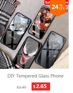DIY мультяшный чехол из закаленного стекла для телефона с Микки Маусом для iPhone 7 8X6 6S Plus, Капа, чехол s, индивидуальная крышка телефона для iPhone XS MAX XR