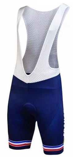 only bib short Популярный Спортивный французский hombre Велоспорт Джерси ciclismo Одежда для езды на велосипеде Майо нагрудник шорты cullot 9D гелевая подкладка задние карманы приятный материал - Цвет: only bib short