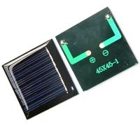 promotion 1000pcslot high quality 0 25w 3 5v 70ma min solar panel polycrystalline solar cell easy diy solar toyssystem 4545mm
