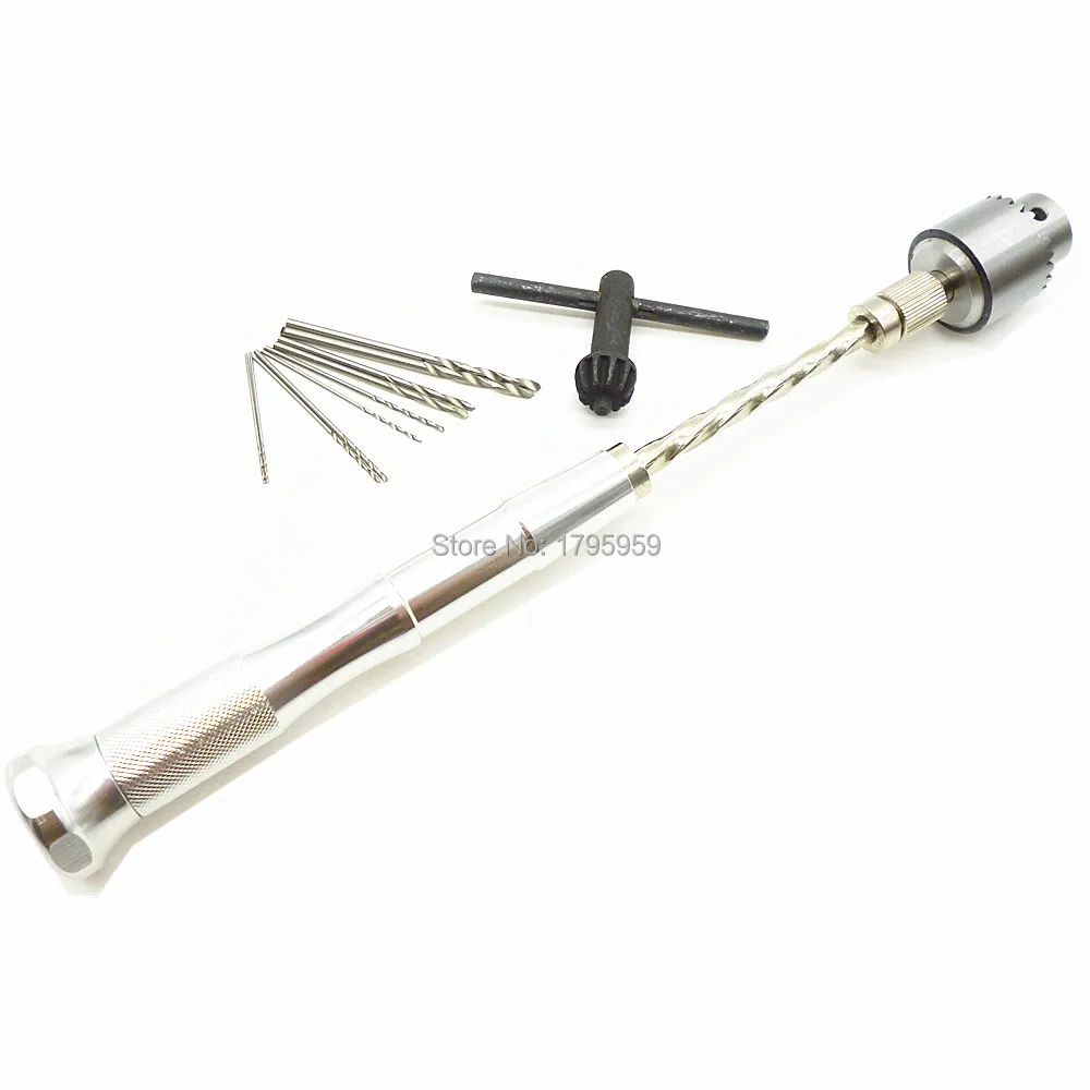 Ручной полуавтоматический ручной Зажимной патрон перфоратора 0 3 4 мм + 10 шт. Мини