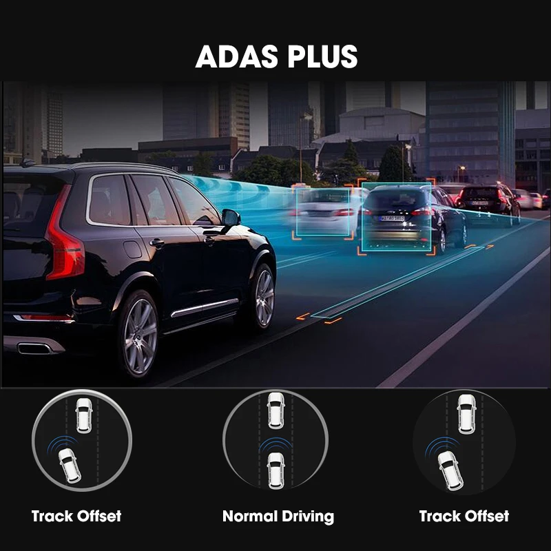 Maustor 4 г Видеорегистраторы для автомобилей Камера ADAS GPS навигатор Android 5.0 WiFi