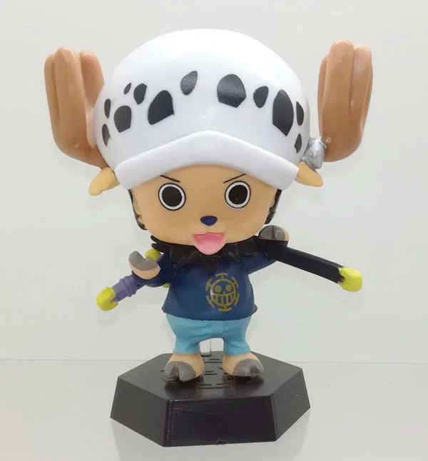 Большой хорошее качество ПВХ Луффи ACE Sabo Law Usopp COS Chopper фигурка аниме одна деталь модель игрушки косплей Тони Чоппер подарок для мальчика