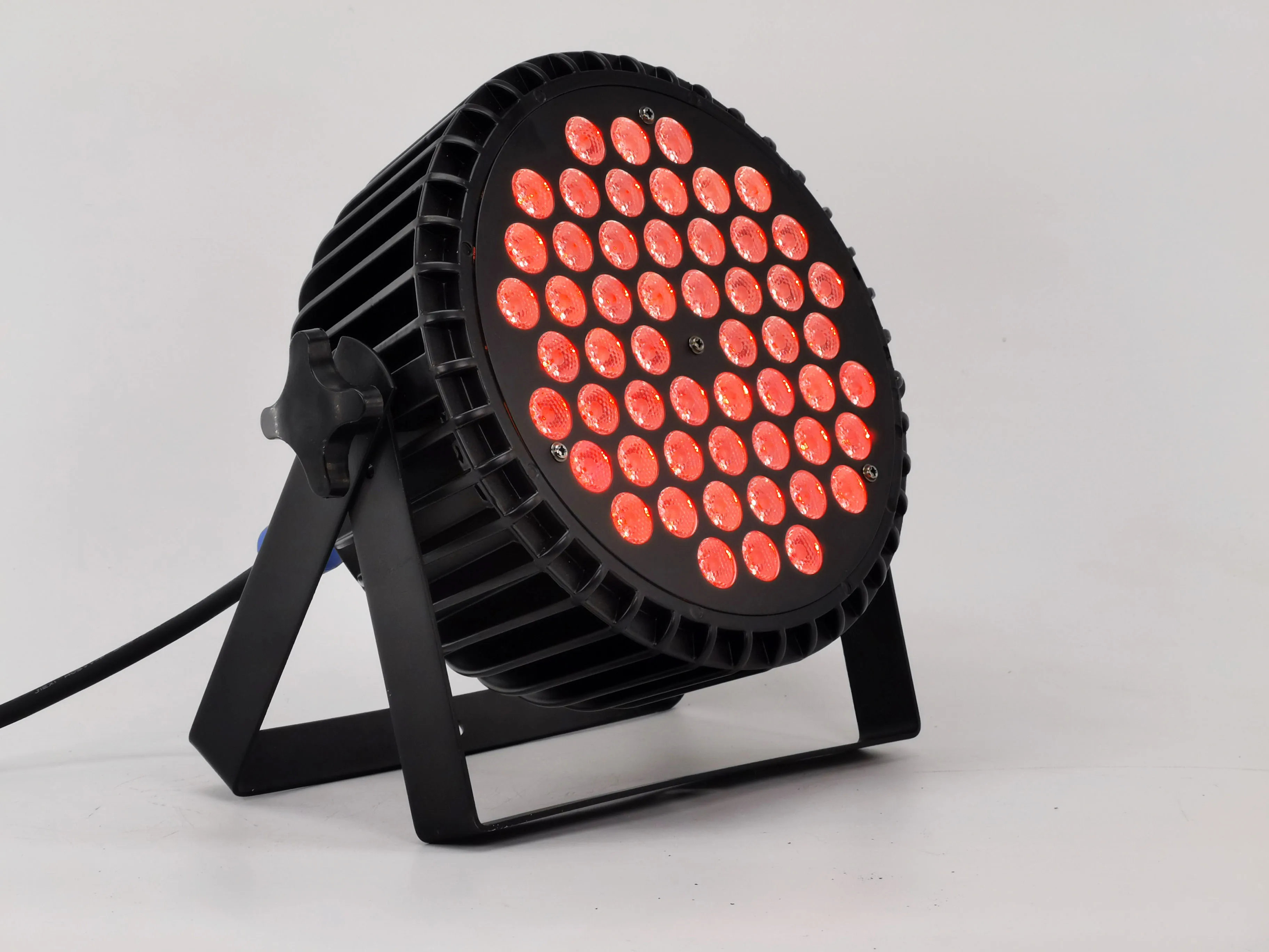 Новинка! 54x3w светодиодный параболический алюминизированный отражатель RGB 3-в-1 полноцветный светодиодный Par-светильник из литого алюминия в/OUT DMX512 светодиодный свет