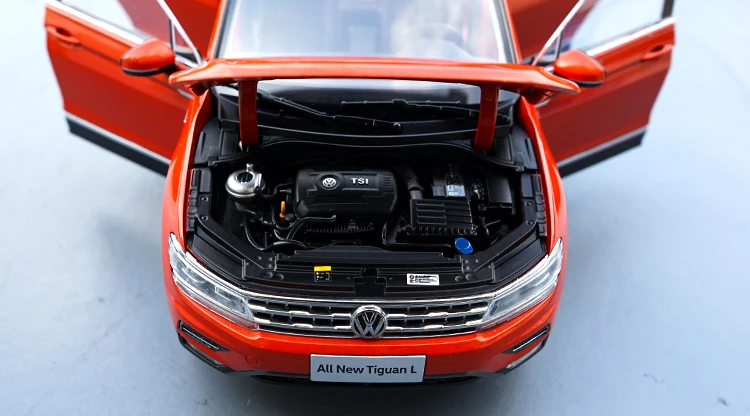 Горячая Распродажа 1:18 TIGUAN L сплав модель автомобиля, усовершенствованное Моделирование Коллекция металлическая модель автомобиля украшения