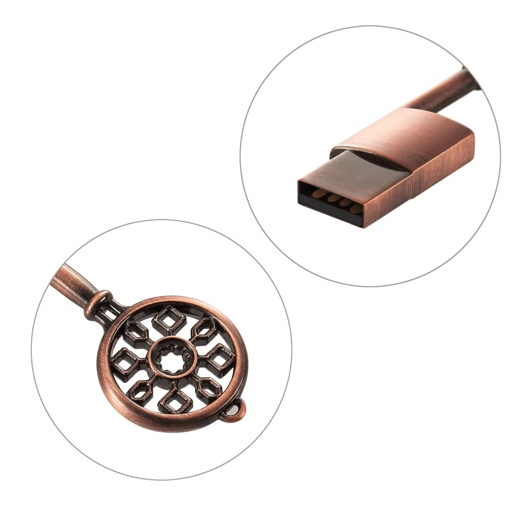 Moveski UV-P10 флэш-накопитель карта памяти USB Металлический Ключ Форма
